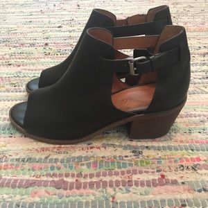 Madewell The Pierce Open Toe Cutout Boot